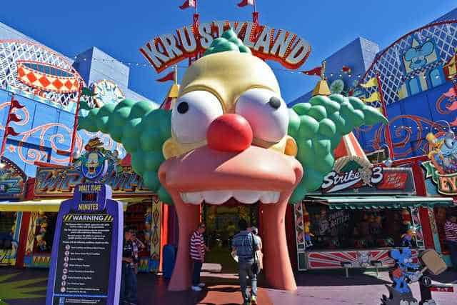 Krustyland Universal Studio Hollywood